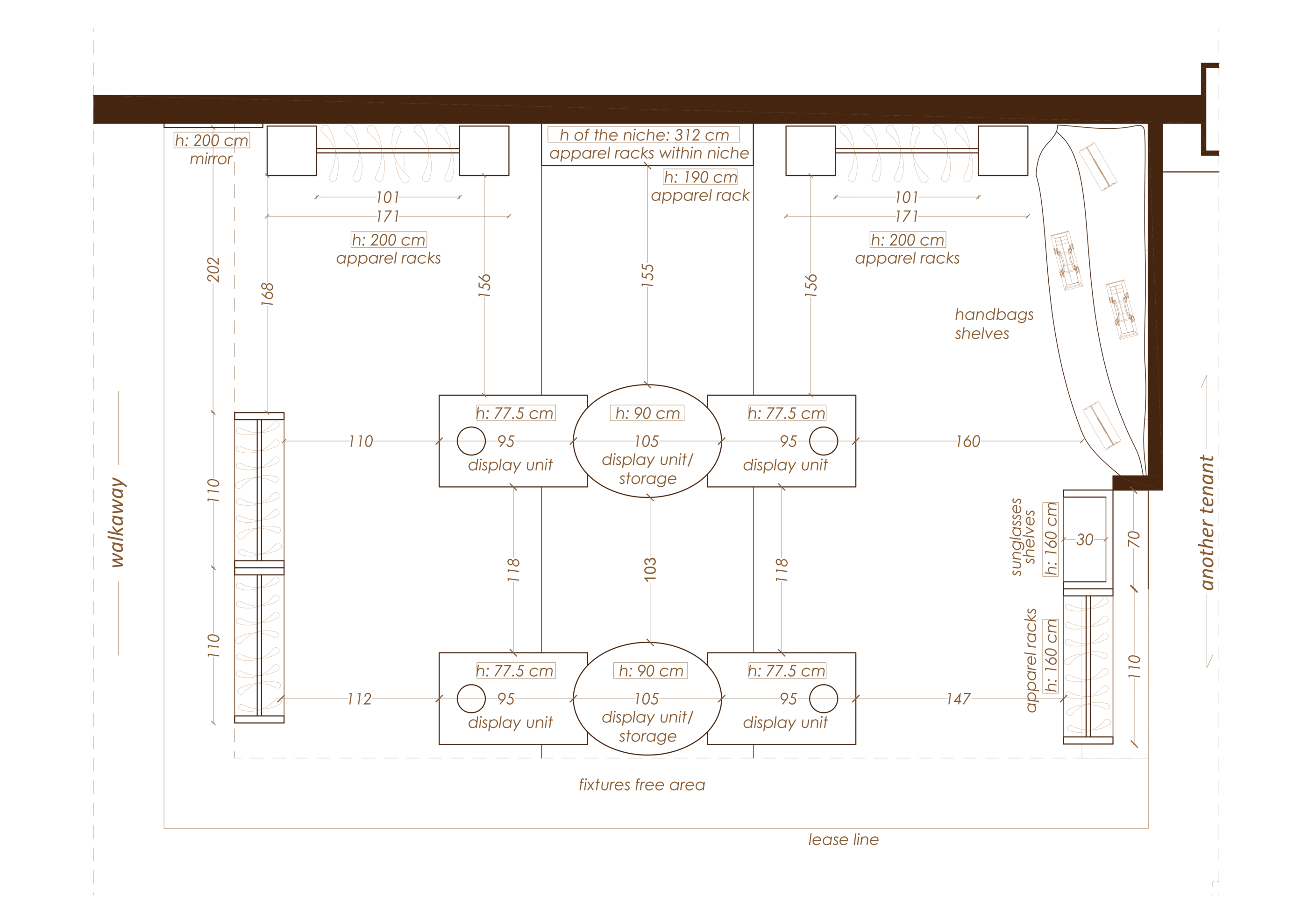 Marciano Store-in-Store Plan